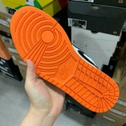 Air Jordan 1 Low Black and White Orange