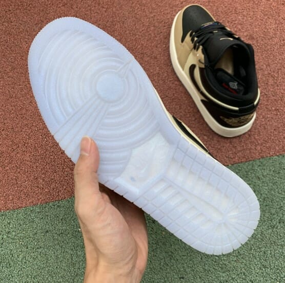Air Jordan 1 Low Black Khaki Chameleon