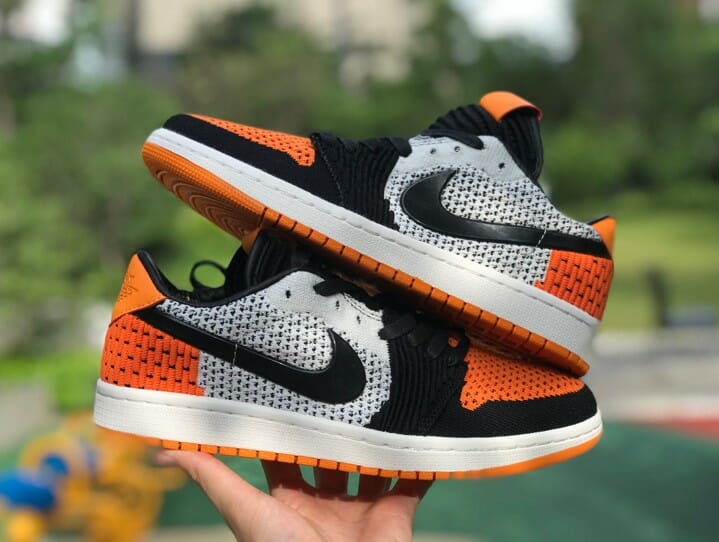 Air Jordan 1 Low Flyknit Buckle Braided - Image 4