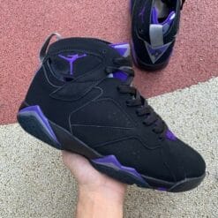 Air Jordan 7 Black Purple Ray Allen