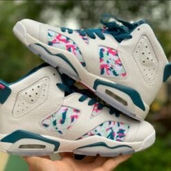 Air Jordan 6 GS Green Abyss