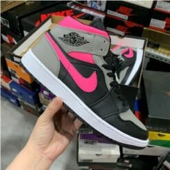 Air Jordan 1 Mid Pink Shadow