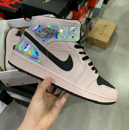 Air Jordan 1 Mid Powder Laser Middle - Image 4