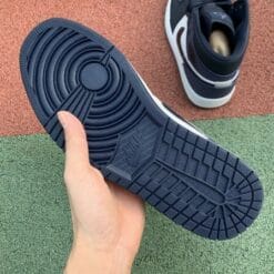 Air Jordan 1 Mid Sanded Purple Toe