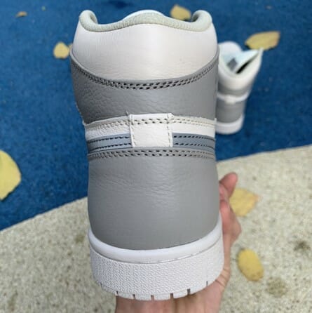 Air Jordan 1 Mid White Gray - Image 4