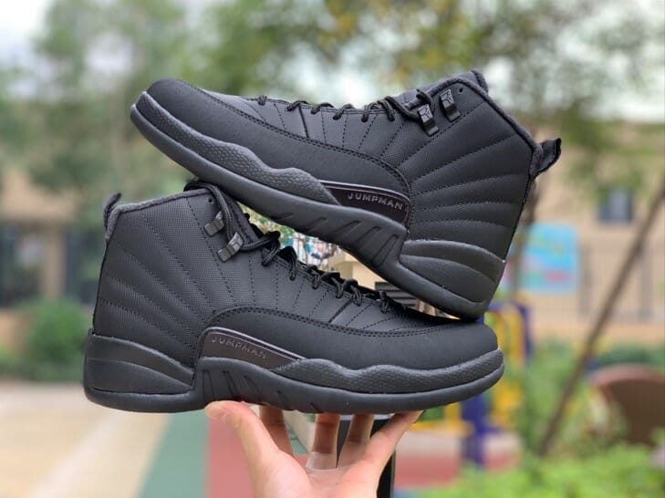 Air Jordan 12 Black Warrior Fleece - Image 4