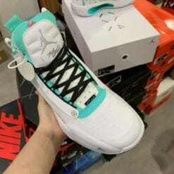 Air Jordan 34 Leopard White Mint