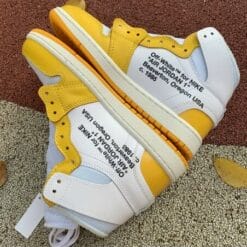 Air Jordan 1 Yellow White