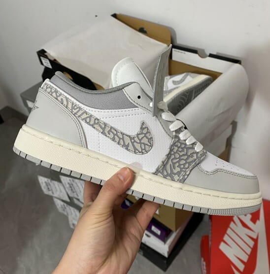Air Jordan 1 Low PRM “Elephant Print”