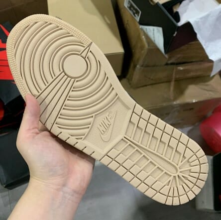 Air Jordan 1 Mid Barely Orange Milk Tea