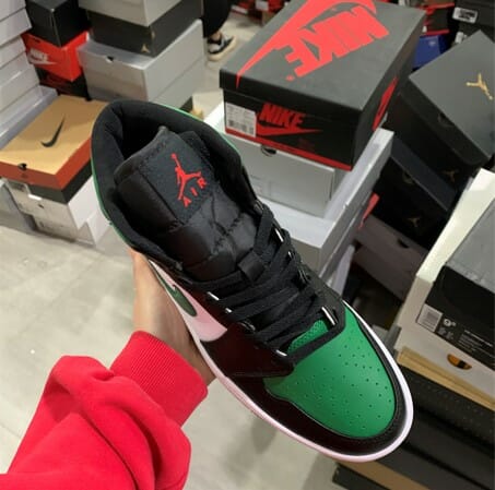 Air Jordan 1 Mid Pine Green