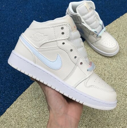 Air Jordan 1 Mid Streamer Mandarin Duck - Image 4