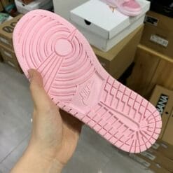 Air Jordan 1 Mid White Pink Foam