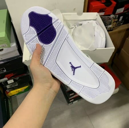 Air Jordan 4 Purple Metallic