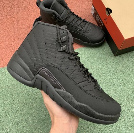 Air Jordan 12 Black Warrior Fleece
