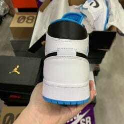 Air Jordan 1 White Blue Black