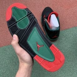 Air Jordan 4 Black Green