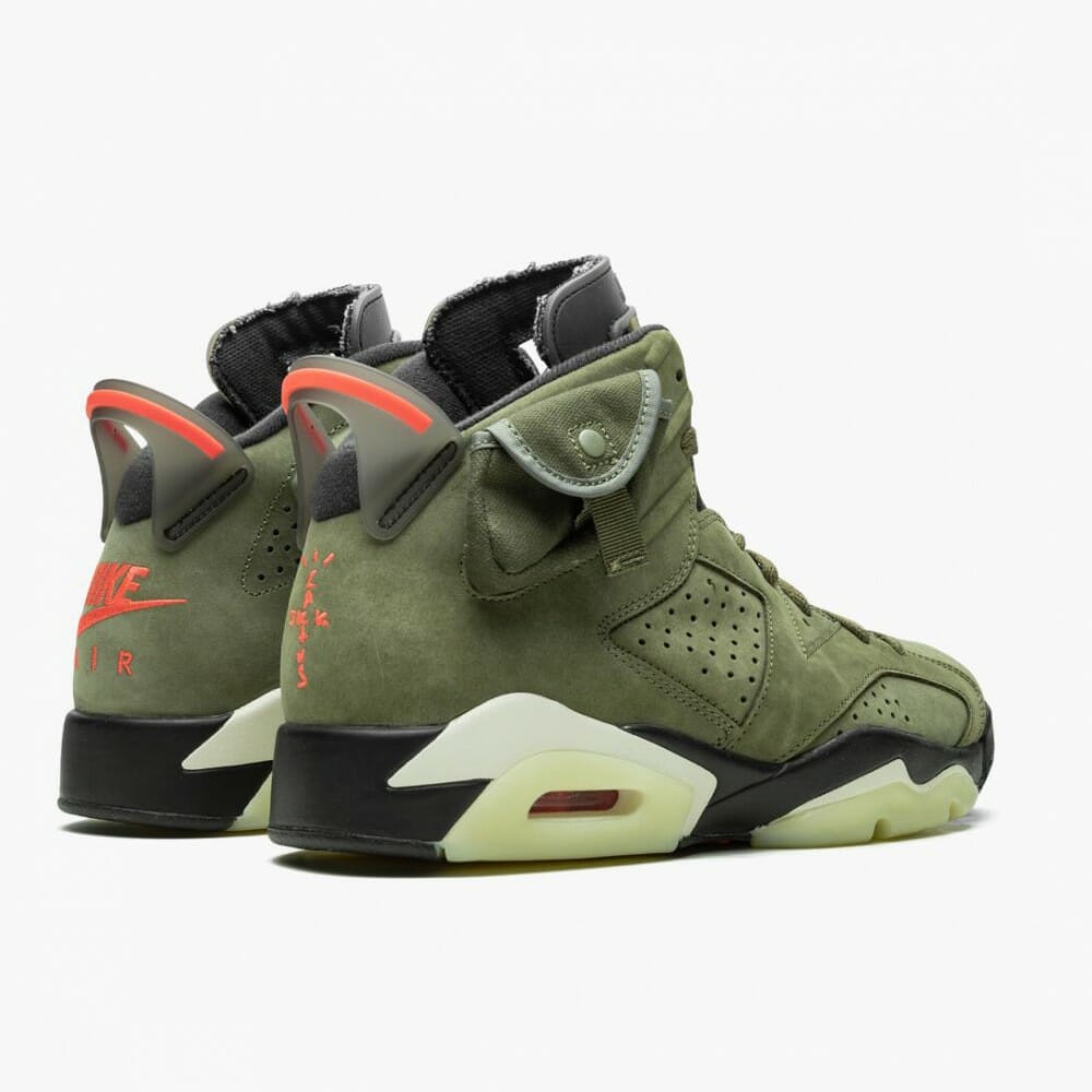 Travis Scott Air Jordan 6 Retro Olive - Image 3