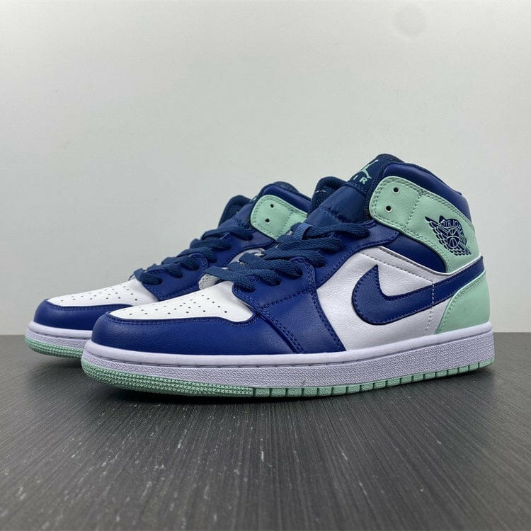 Air Jordan 1 Mid Blue Mint - Image 3