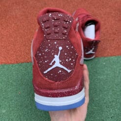 Alternative view of Air Jordan 4 University of Oklahoma