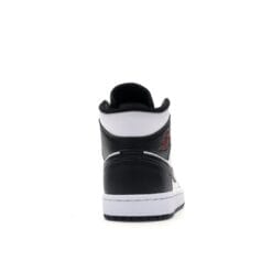 Alternative view of Air Jordan 1 Mid Reverse Black Toe (W)