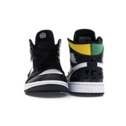Air Jordan 1 Mid Quai54 Red Yellow (2019)
