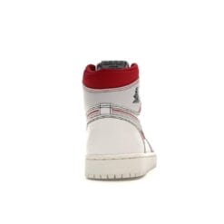 Alternative view of Air Jordan 1 Retro High Phantom Gym Red