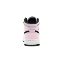 Alternative view of Air Jordan 1 Mid Pink Foam (GS)