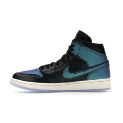 Air Jordan 1 Mid Iridescent Black (W)