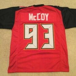 UNSIGNED CUSTOM Sewn Stitched Gerald McCoy Red Jersey