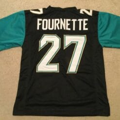 UNSIGNED CUSTOM Sewn Stitched Leonard Fournette Black Jersey