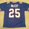 UNSIGNED CUSTOM Sewn Stitched LeSean McCoy Blue Jersey