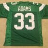 UNSIGNED CUSTOM Sewn Stitched Jamal Adams Green ERROR Jersey