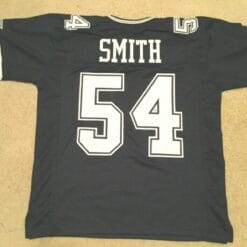 UNSIGNED CUSTOM Sewn Stitched Jaylon Smith Blue Jersey