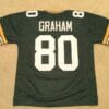 UNSIGNED CUSTOM Sewn Stitched Jimmy Graham Green Jersey