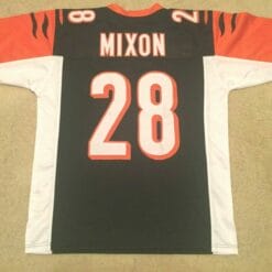 UNSIGNED CUSTOM Sewn Stitched Joe Mixon Black Jersey