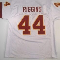 UNSIGNED CUSTOM Sewn Stitched John Riggins White Jersey