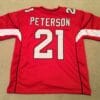 UNSIGNED CUSTOM Sewn Stitched Patrick Peterson Red Jersey