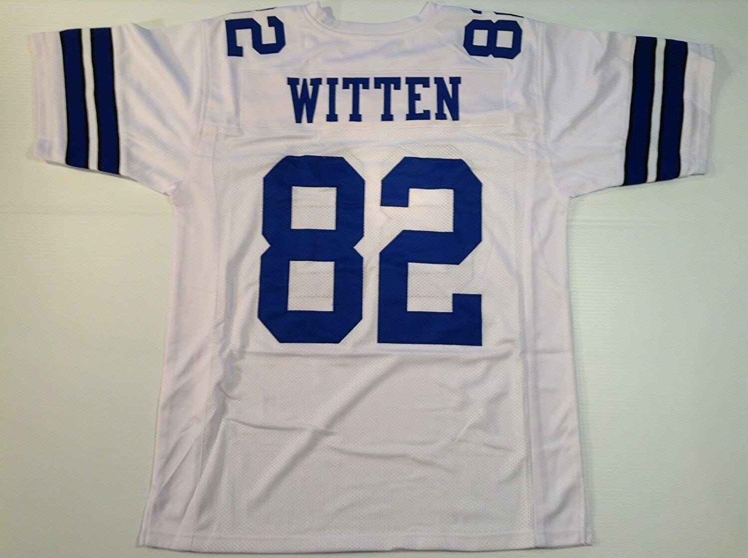UNSIGNED CUSTOM Sewn Stitched Jason Witten White Jersey