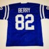 UNSIGNED CUSTOM Sewn Stitched Raymond Berry Blue Jersey