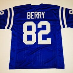 UNSIGNED CUSTOM Sewn Stitched Raymond Berry Blue Jersey