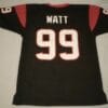 UNSIGNED CUSTOM Sewn Stitched J.J. Watt Blue Jersey