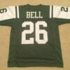 UNSIGNED CUSTOM Sewn Stitched Le'Veon Bell Green Jersey