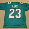 UNSIGNED CUSTOM Sewn Stitched Jay Ajayi Teal Jersey