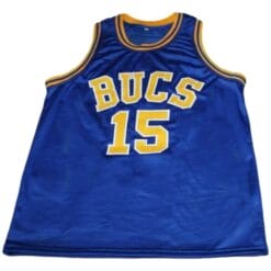 Vince Carter #15 Mainland Bucs Basketball Jersey Blue