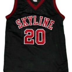 Gary Payton #20 Skyline High School Basketball Jersey Black