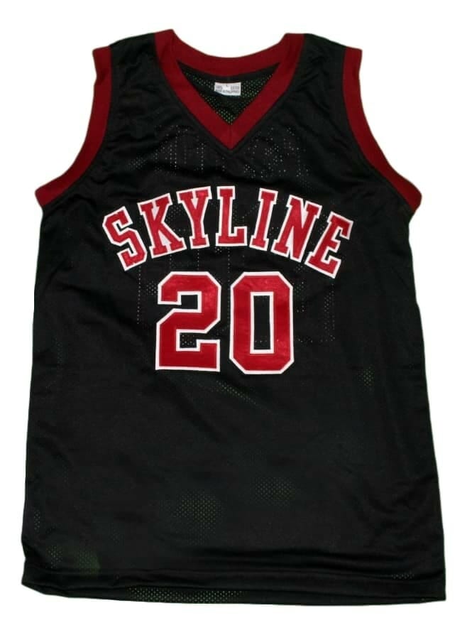 Gary Payton #20 Skyline High School Basketball Jersey Black