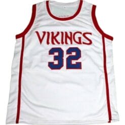 Magic Johnson #32 Vikings High School Basketball Jersey White