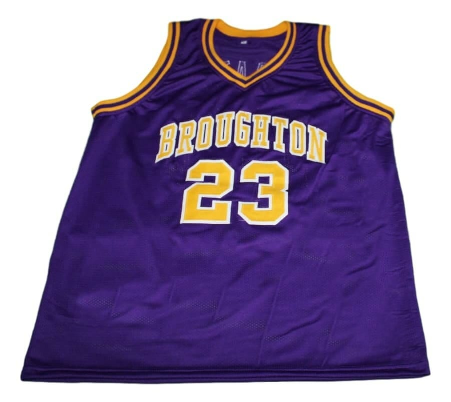 Pete Maravich #23 Broughton High School New Basketball Jersey Purple