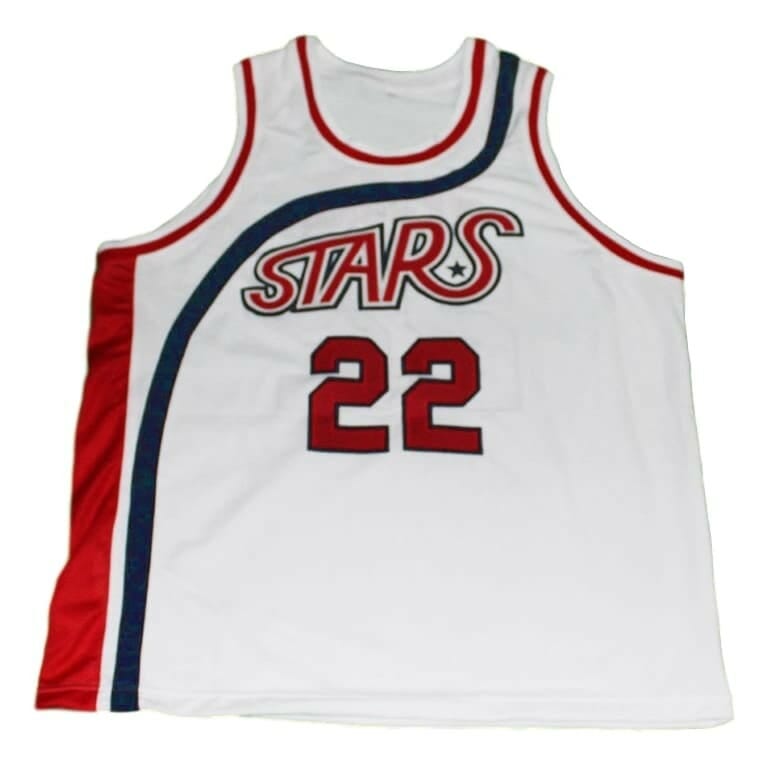 Moses Malone #22 Utah Stars Basketball Jersey White
